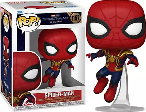 ¡FUNKO POP! Figura de vinilo MARVEL #1157 Tom Holland SPIDER-MAN Leaping No Way Home - Imagen 1 de 10
