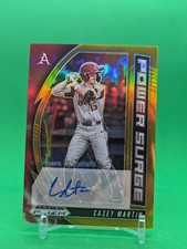 Casey Martin - 2020 Panini Prizm Draft Picks Power Surge - Gold Prizm Auto /10