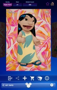 Topps Disney Collect 2025 626 Day Pink - Lilo #2 - Picture 1 of 2