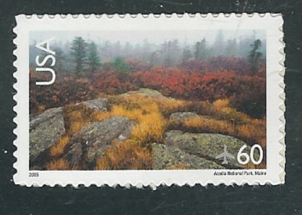 Scott # C-138...60 Cent...Air Mail...Acadia Nat. Park...2 Stamps - Image 1 of 1