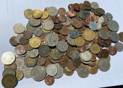 50  WORLD  coins JOB LOT - Image 1 of 3