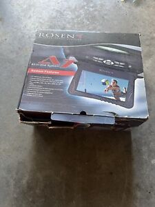 Rosen Entertainment System Integrated Dvd/cd/mp3 Player With Lighted Disc Guide.
