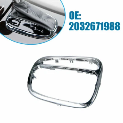 Para Mercedes-Benz Clase C W203 C230 C320 Centro ABS Cambio de Marchas Cubierta Panel Herramientas Foto 1 de 4