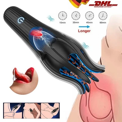 Masturbator Elektrisch Mit Saugfunktion & Vibration Taschenmuschi Sexspielzeug - Bild 1 von 4