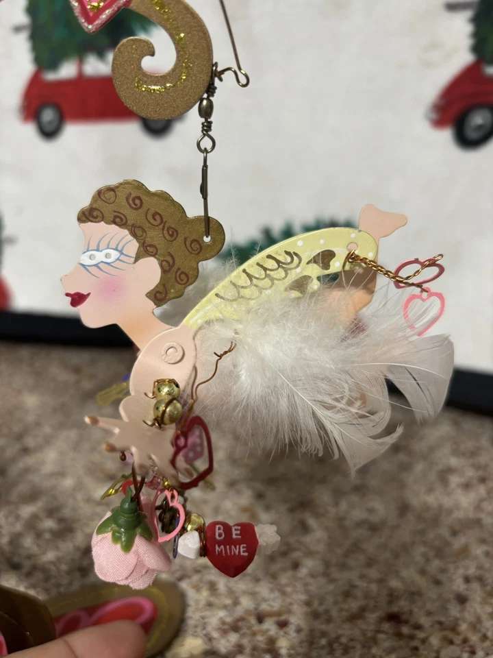 Елочное украшение Karen Rossi Silvestri Fanciful Flights Cupid - Изображение 1 из 4