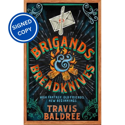 Signed Book - Brigands & Breadknives by Travis Baldree First Edition 1st Print - Image 1 of 3