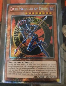 Dark Magician Of Chaos - RA03-EN134 - Platinum Secret Rare YUGIOH TCG NM - Picture 1 of 1