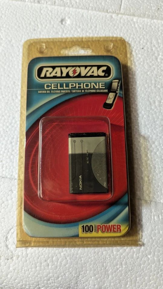 Batería de teléfono celular Rayovac vintage  Foto 1 de 3