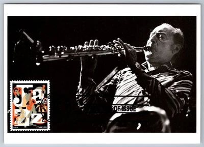 #4503 Jazz FDC Maxi Card Woody Herman - Image 1 of 2