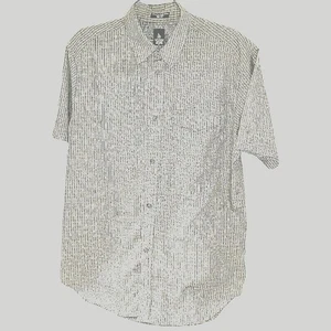 Volcom Stone Men's Large Short Sleeve Button-Up Shirt In Green Plaid - Picture 1 of 7