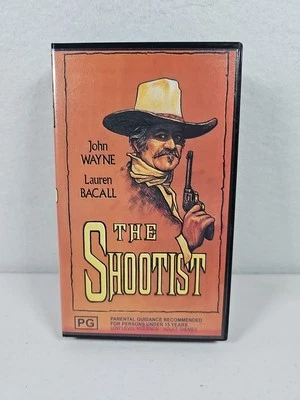 Collectable John Wayne, Lauren Bacall, The Shootist VHS Video Tape  - Image 1 of 4