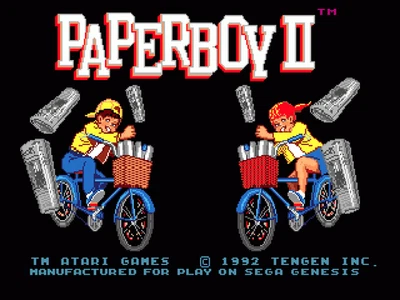 Paperboy 2 - Sega Genesis Game Only - Image 1 of 4