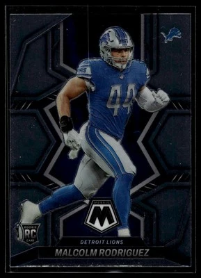 2022 Panini Mosaic #400 Malcolm Rodriguez Rookie - Image 1 of 2