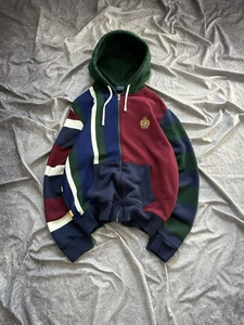 Polo Ralph Lauren Men's Full Zip Paneled Hoodie Hooded Size M - Picture 1 of 12
