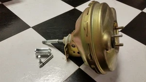 1968 - 1972 Chevy Chevelle 8" Dual Black Power Brake Booster & Bracket Kit - Picture 1 of 2