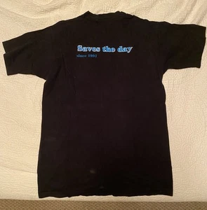 Original Vintage Saves The Day T-shirt from 1997 - Medium - Band’s First Shirt! - Picture 1 of 9