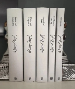 Jane Austen Collector's Library Book Lot Of 5 Book Of The Month Club Classics - Bild 1 von 9