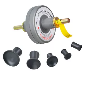 Valve Lapping Tool Attachment Car Repair Professional Set 5 Suction Plates - Foto 1 di 6