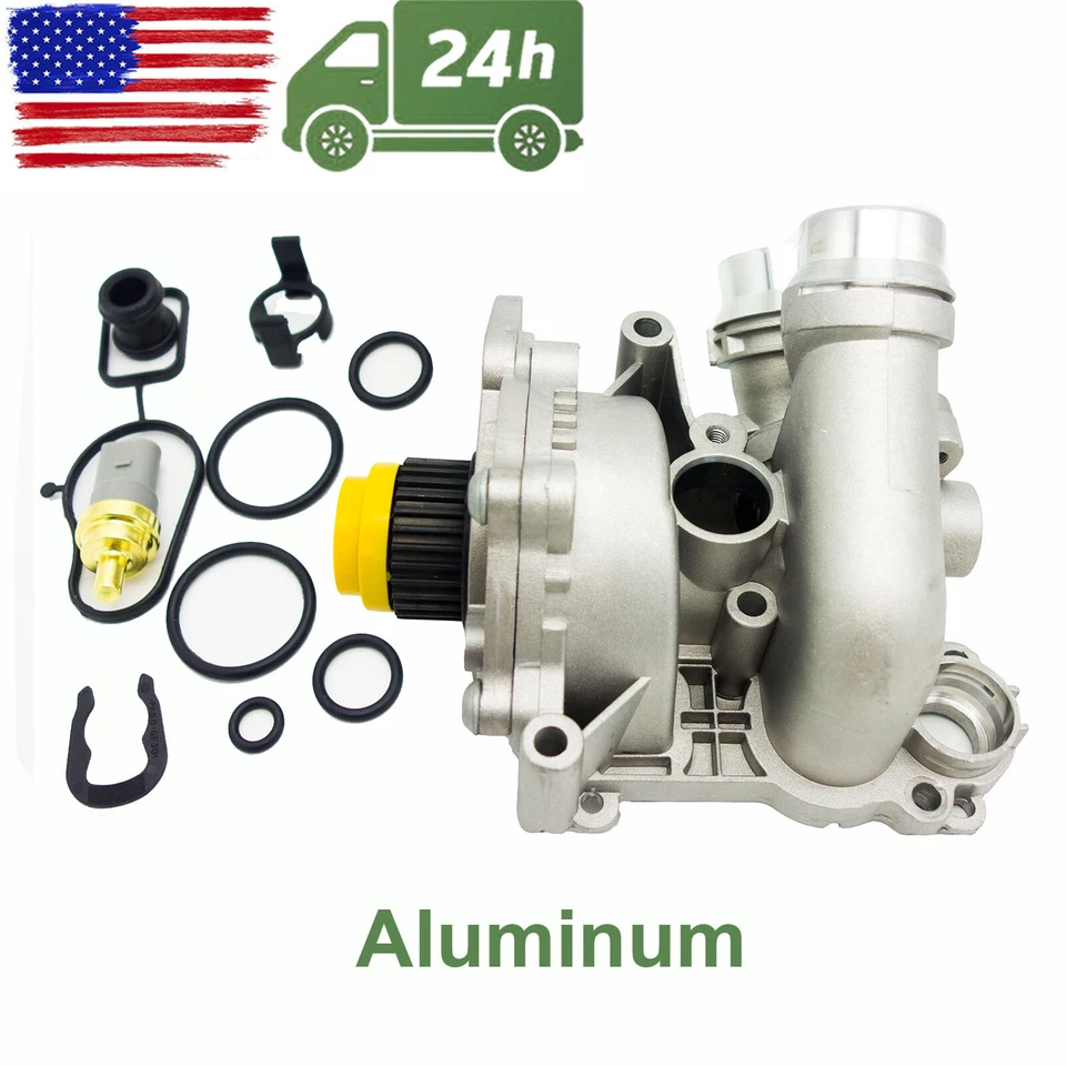 Conjunto de bomba de agua para A4 A3 TT VW Tiguan Jetta Golf GTI Beetle CC 2.0T TSI Foto 1 de 4