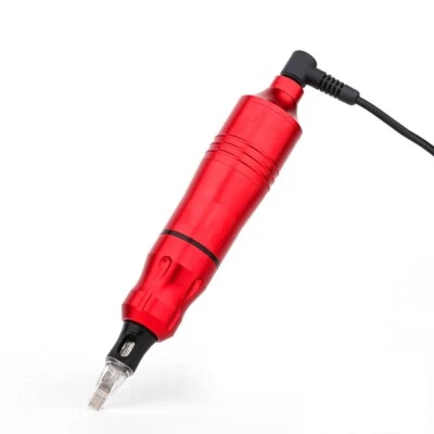 Nuevo bolígrafo de tatuaje giratorio máquina de tatuaje cartuchos de aguja con DC 5.5 Foto 1 de 4