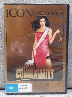 NEW: MISS CONGENIALITY Movie Icon Collection DVD Region 4 PAL Free Post - image 1 of 3