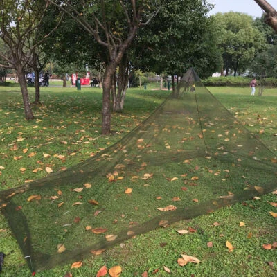 Mosquitos ligeros para acampar al aire libre mosquitos tienda red plegable Foto 1 de 4