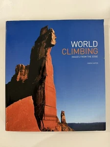 World Rock Climbing Images from Edge Simon Carter First Edition 2005 Hardcover - Picture 1 of 10