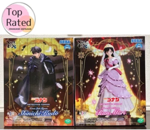 Detective Conan Xross Link Figure Shinichi Kudo Ran Mouri Set SEGA Giappone Nuovo - Foto 1 di 24