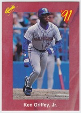 1991 Classic II - Ken Griffey Jr - #1 - Seattle Mariners - NrMt+