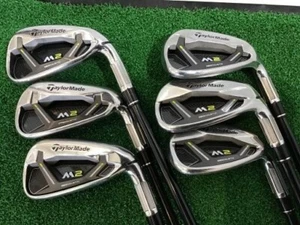 Taylormade M2 2017 Iron Set #5-9,P (6Clubs) Flex R Regular TM7-217 - Picture 1 of 5