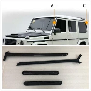 Carbon Fibre A+B Pillar Window Strip Trim For benz G Class W463 G500 - Picture 1 of 11