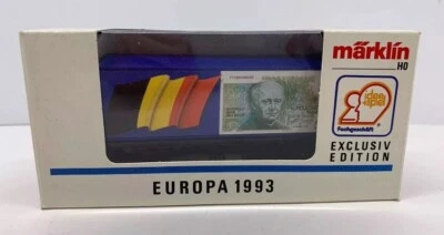 HO Marklin Europa 1993 Container Car Model Train Belgien 84569. - Image 1 of 4