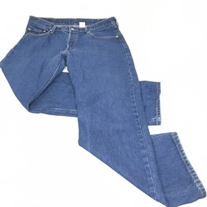 Jeans uomo Levi's 501XX bottoni fly rosso linguetta denim rotto in Y2K taglia 38 x 34 - Foto 1 di 8