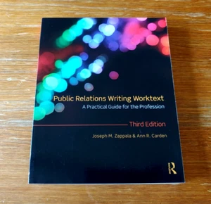 Public Relations Writing Worktext A Practical Guide For The Profession - Zappala - Picture 1 of 8