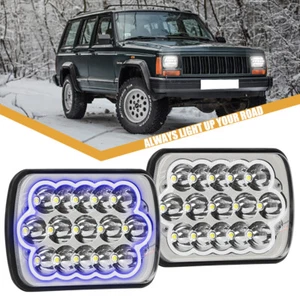 2PCS 5x7" 7x6" LED Headlights Hi/Lo DRL for Toyota Pickup 82-95 Tacoma 1995-1997 - Picture 1 of 23