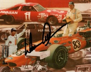 DONNIE ALLISON Signed 8x10 INDY & NASCAR Photo w/ Hologram COA - Picture 1 of 2