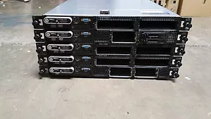DELL POWEREDGE 1950 G2 SERVER x2 processor 4 drive bays 4GB PERC raid con 1PSU - Picture 1 of 12