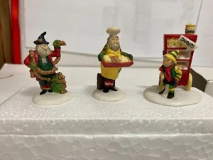 Department 56 N. Pole "BAKER ELVES" 3er Set Porzellan # 5603-0 - Neu in OVP - Bild 1 von 12