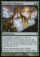Magic the Gathering MTG Freyalise's Radiance (108) Coldsnap   NM