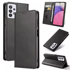 For Samsung Galaxy A53 5G S22 S23 NOTE20 S10 S9 Case Leather Wallet Book Phone - Picture 1 of 4