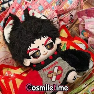 Peluche poupée Hazbin Hotel Husk 20 cm peluche habillage jouet anime cadeau oreiller - Photo 1/6