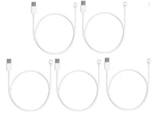 5 Pack Google Nest Cam Charge Cable - Replacement Cable for Nest Cam (3 ft) Snow - Picture 1 of 11