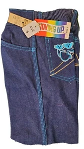 Vintage Moving Up Girls Flare Jeans Size 5 - Picture 1 of 8