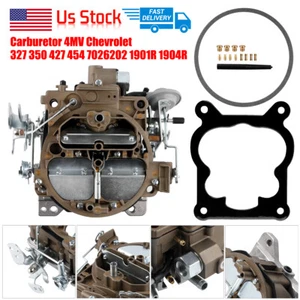 Quadrajet 4 Barrel Carburetor Carb For Chevrolet Engines 327 350 396 402 427 454 - Picture 1 of 10