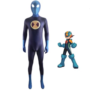 Rockman Mega Man Cosplay Costume Bodysuit For Kid Men - Picture 1 of 9