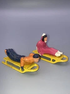 Vintage Barclay Snow Sledded - Picture 1 of 6