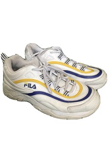 yellow fila trainers womens