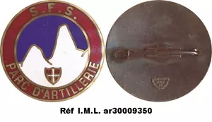 Parc Artillerie du Secteur Fortifié de SAVOIE, émail, reproduction, Moret (5086) - Bild 1 von 1