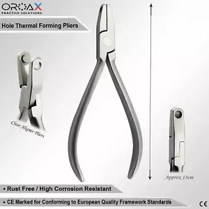 Pinza da taglio allineatore trasparente dentale foro formazione termica punzone strumento ortodontico - Foto 1 di 3