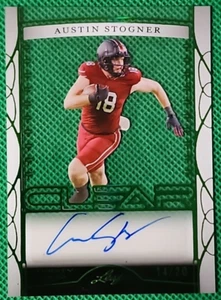 AUSTIN STOGNER/20 2022 HOJA TRINITY TRANSPARENTE NOVATO AUTOMÁTICO SOONERS FALCONS SSP RC - Imagen 1 de 2